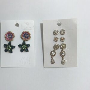 5/$10 H&M beautiful 5 pairs of earrings